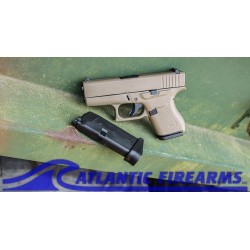 Glock 43 9MM Pistol FDE- PI4350201FDE