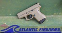 Glock 43 9MM Pistol FDE- PI4350201FDE