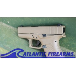 Glock 43 9MM Pistol FDE- PI4350201FDE