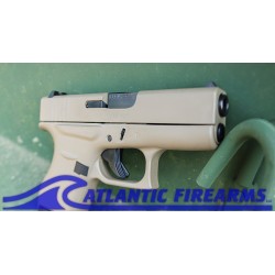 Glock 43 9MM Pistol FDE- PI4350201FDE