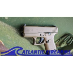 Glock 43 9MM Pistol FDE- PI4350201FDE