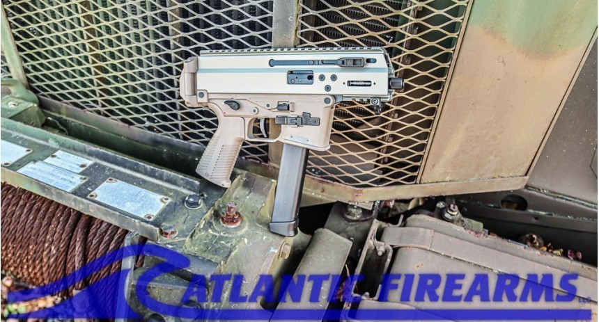 B&T APC9K Pro Pistol- Tan- Glock Compatible- BT-36045-G-CT