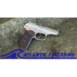 Bulgarian Makarov 9x18 Pistol-Surplus-Chrome Finish