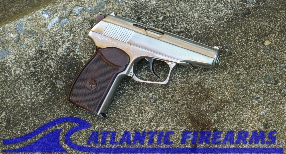 Bulgarian Makarov 9x18 Pistol-Surplus-Chrome Finish