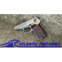Bulgarian Makarov 9x18 Pistol-Surplus-Chrome Finish