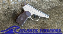 Bulgarian Makarov 9x18 Pistol-Surplus-Chrome Finish