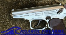 Bulgarian Makarov 9x18 Pistol-Surplus-Chrome Finish
