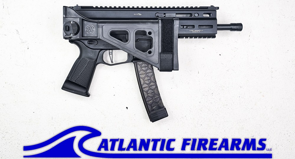 Grand Power Stribog SP9A3 9MM Pistol W/ Brace