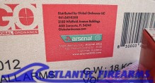 Arsenal AK47 7.62X39 Ammunition