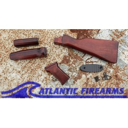 AK 47 Wood Furniture Set -Cold War Red