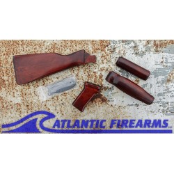 AK 47 Wood Furniture Set -Cold War Red