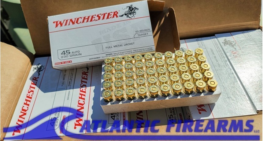 Winchester 45ACP Ammunition 500 Round Case