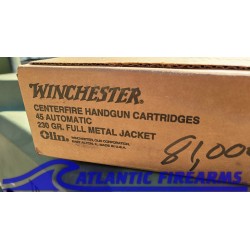Winchester 45ACP Ammunition 500 Round Case