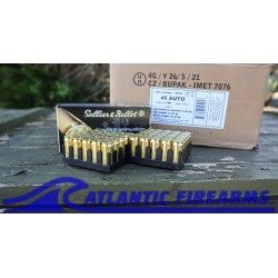 Sellier & Belott 45ACP Ammunition 1000 Round Case