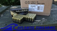 Sellier & Belott 45ACP Ammunition 1000 Round Case