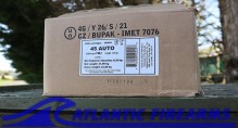 Sellier & Belott 45ACP Ammunition 1000 Round Case