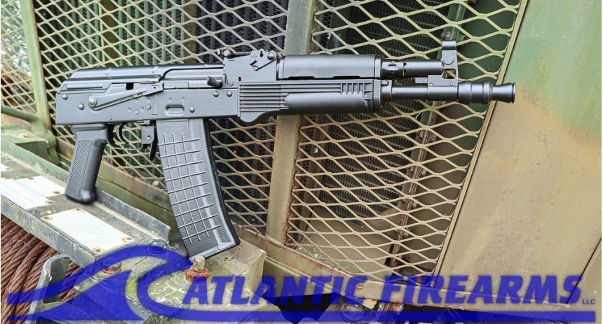 Polish Forged Trunnion Series- 5.56 Hellpup AK47 Pistol- W/ Rail