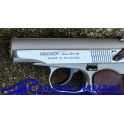 Bulgarian Makarov 9x18 Pistol-Surplus-Satin Two-Tone