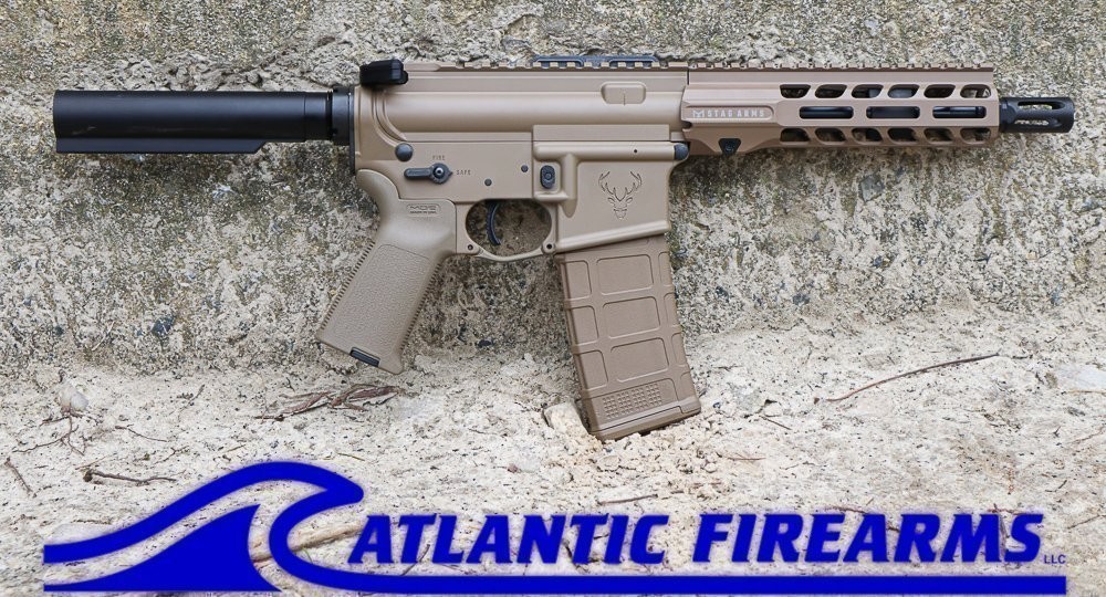 Stag 15 Tactical 7.5" Left Hand AR15 Pistol- FDE