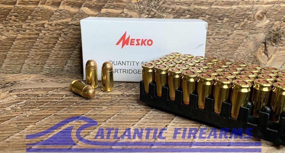 9MM Makarov Brass Ammunition- 9x18 1000 Rds- Mesko/ Poland