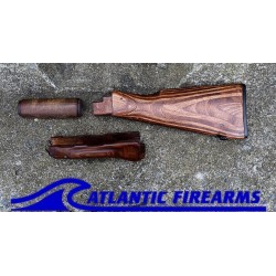 Polish AK47 Stock Set Dark Laminate