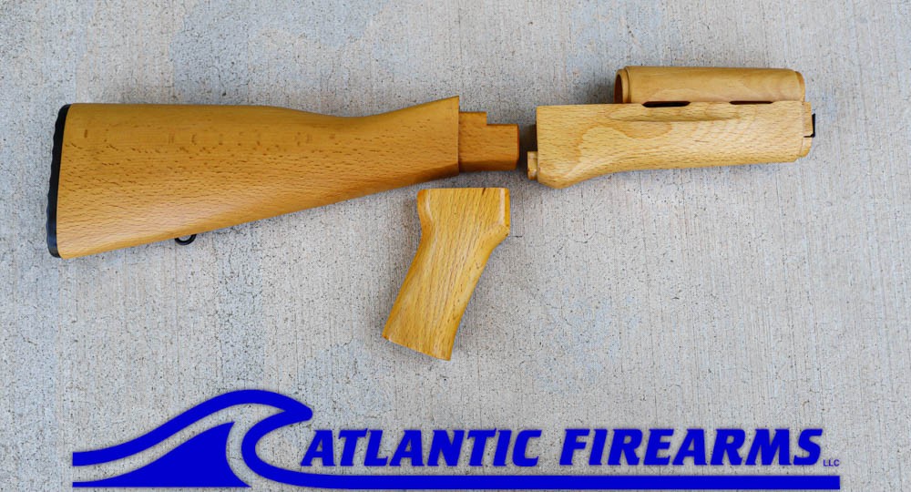 AK47 Stock Set Beechwood Blonde