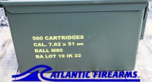 Igman 7.62x51mm  M80 Ammo- 560 Rounds