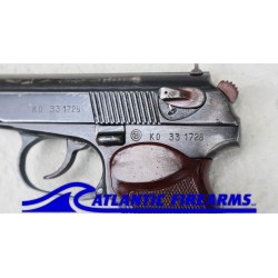 Bulgarian Makarov 9x18 Surplus Pistol- RED STAR