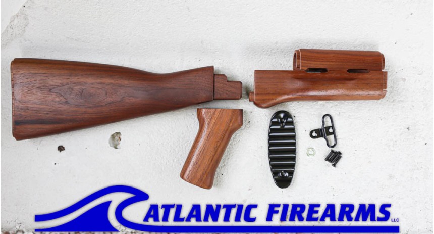 AK47 American Walnut Stock Set