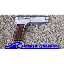 Tanfoglio Mossad Compact Pistol-Nickel Wood Grip VG-E