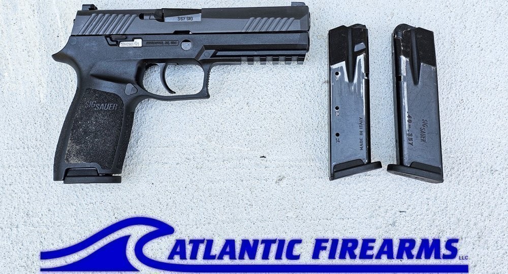 SIG  P320 357 SIG PISTOL- NC State Highway Patrol VG