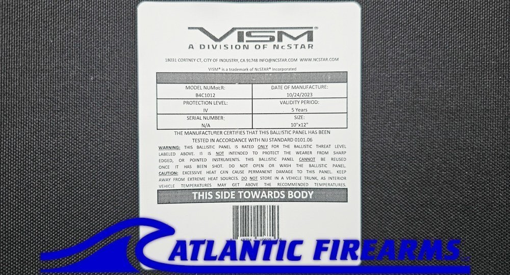 Vism Level IV Ballistic Plates - AtlanticFirearms.com