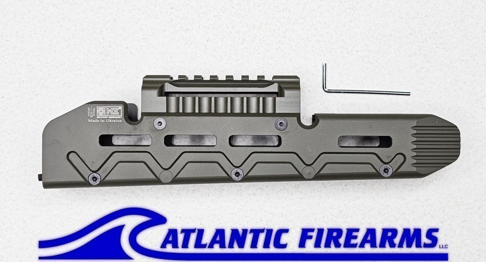 Mid Length Tactical Handguard for AK/AKM Rifles - OD Green - ME