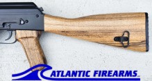 WBP JACK AK47 RIFLE-EXOTIC BLACK LIMBA WOOD