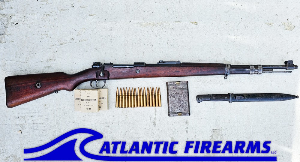 Portuguese  Mauser  M937A -K98 Rifle -Combo-NS