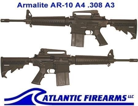 Armalite AR - 10A4 Carbine w/ Detcahable Handle & Sight
