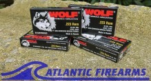 Wolf .223 AR15 Rifle Ammo 1000 Round Case