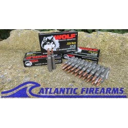 Wolf .223 AR15 Rifle Ammo 1000 Round Case