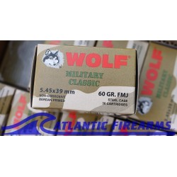 Wolf Ammo AK 74 5.45 x39mm 750 Round Case