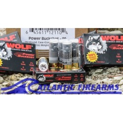 Wolf Shotgun Ammo 00 Buckshot 250 Round Case