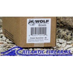 Wolf Shotgun Ammo 00 Buckshot 250 Round Case