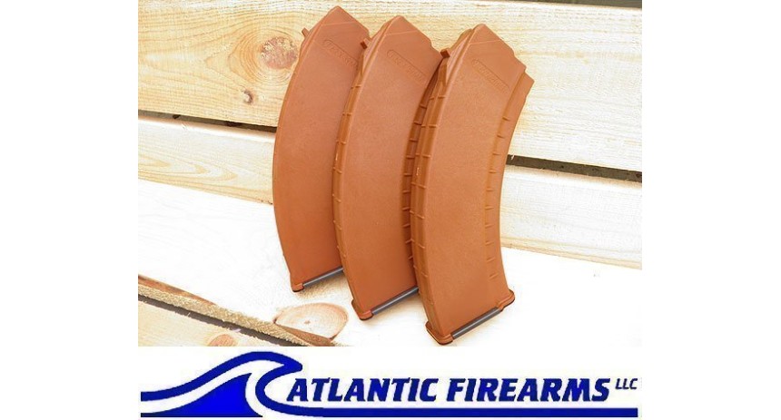 Tapco 7.62x39 30 Round Magazine Bakelite Orange 3 PACK