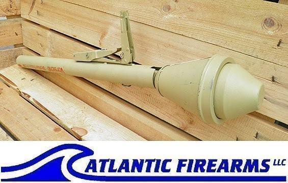  German WWII Panzerfaust 60M Inert Rocket & Launcher Set