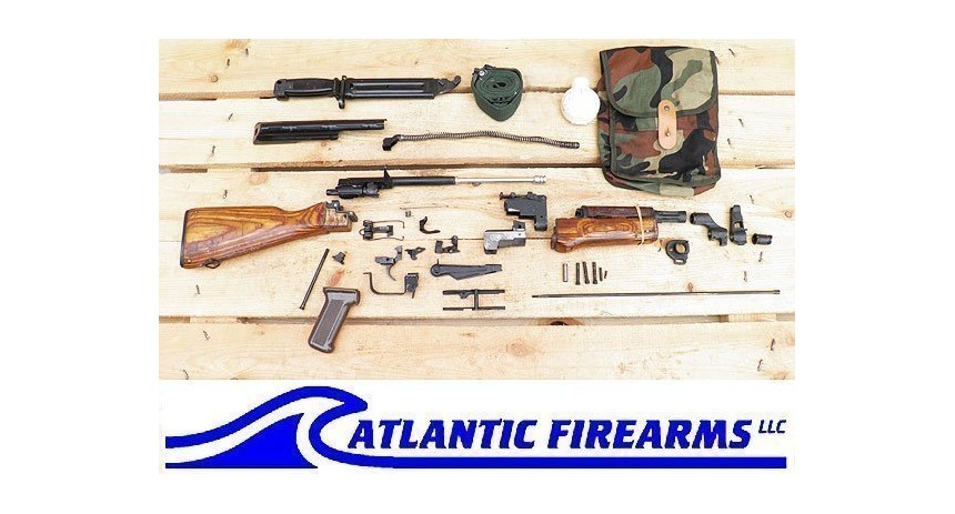 Egyptian Maadi AK47 Parts Kit Fixed Stock Arabic Markings w/ Accessories
