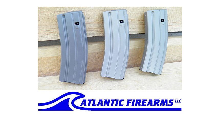 Aluminum 30 Round AR-15 Magazine 3 Pack