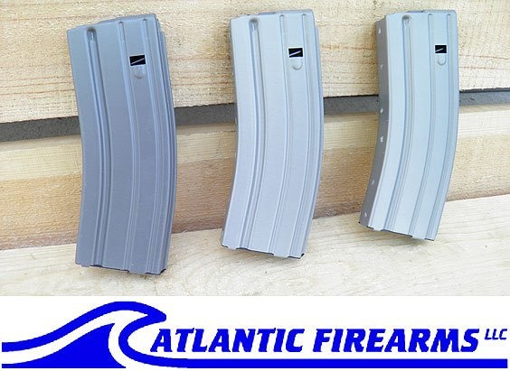 Aluminum 30 Round AR-15 Magazine 3 Pack