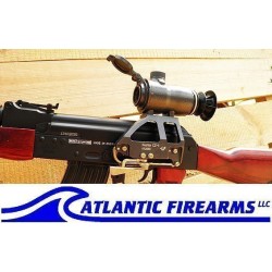 Kashtan 1P78 Tactical Combat Scope w/ Solar Dual Black/Green German Post Reticle, AK Mount