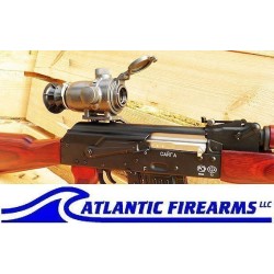 Kashtan 1P78 Tactical Combat Scope w/ Solar Dual Black/Green German Post Reticle, AK Mount
