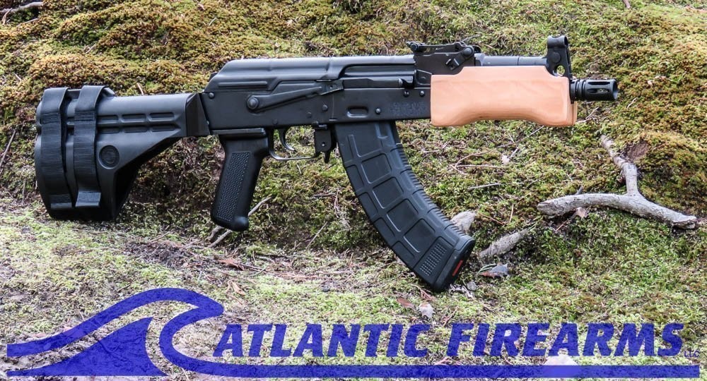 Mini Draco Ak47 7.62x39mm Pistol W/ Stabilizing Brace