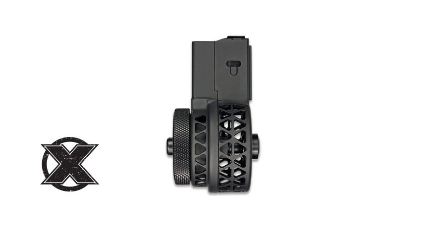 X-15 SKELETONIZED AR15 50 Round Drum Magazine FREE SHIPPING